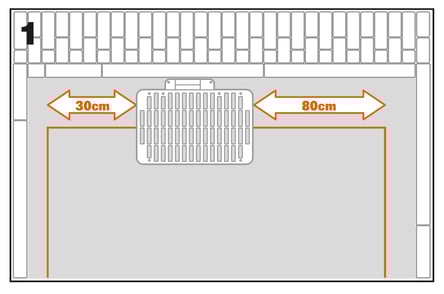 charging base of Landroid S, M, L 19-1