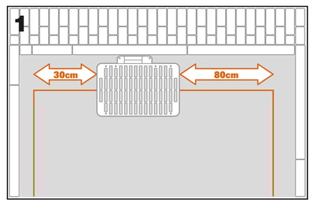 charging base of Landroid S, M, L 19-1